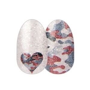 Color Street HEART OF THE HERO Military Veteran Appreciation Glitter Set